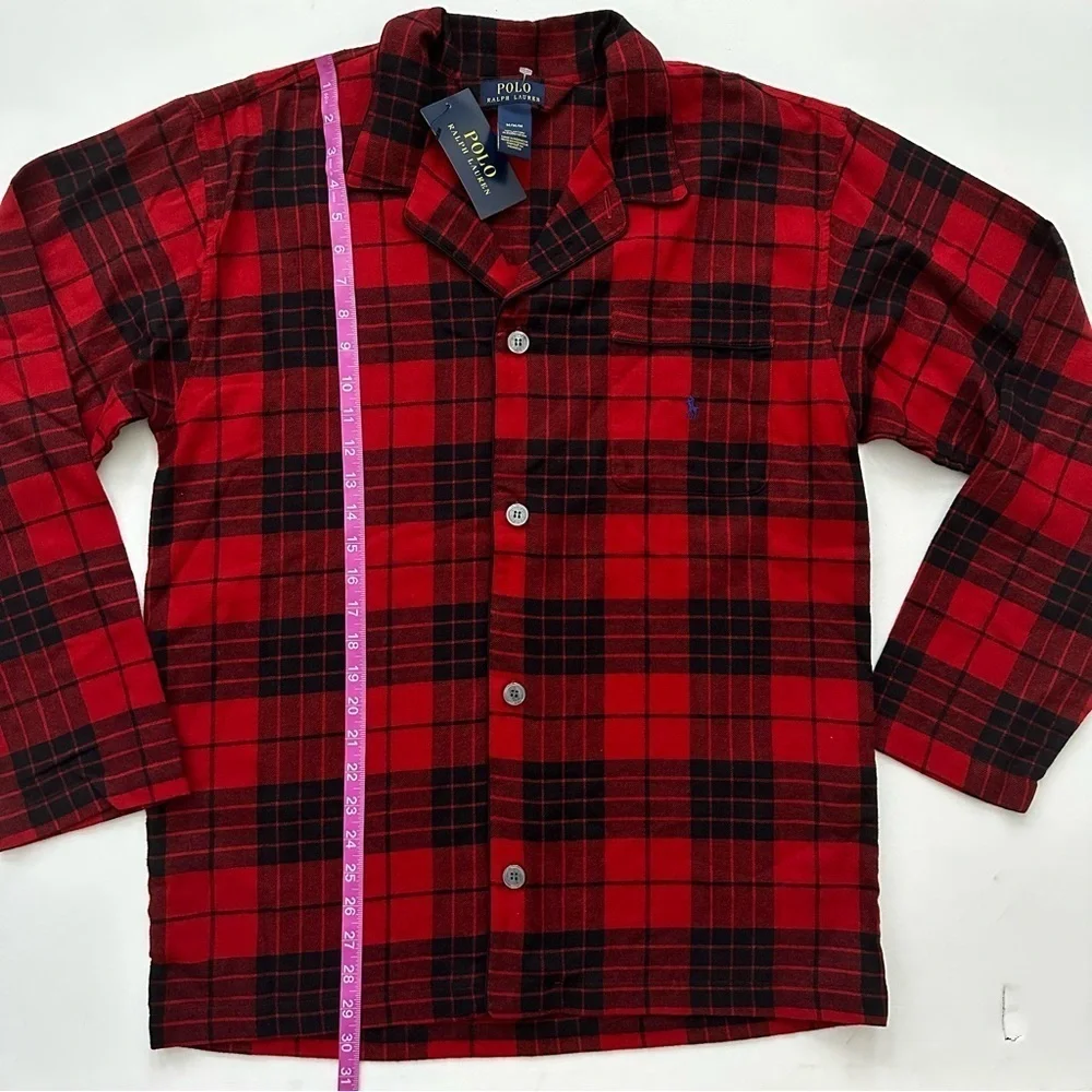 Polo Ralph Lauren Men’s Flannel Pajama Top Size L